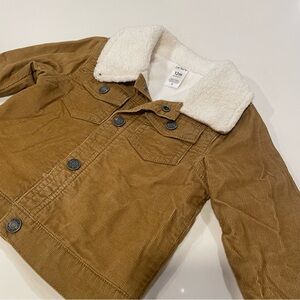 Carter’s Sherpa-Trim Corduroy Trucker Jacket